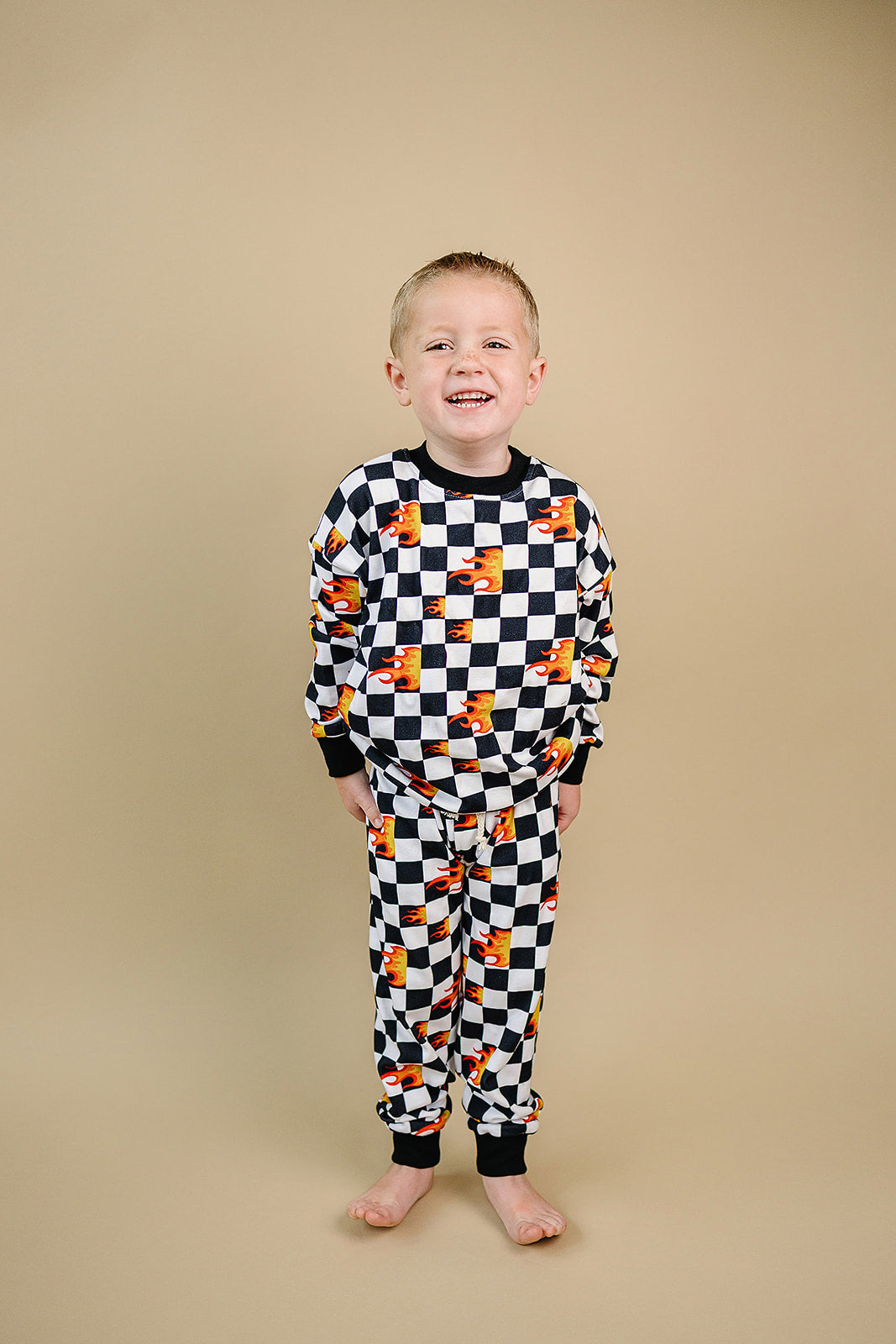 LPK Jogger Set - Checker Blaze