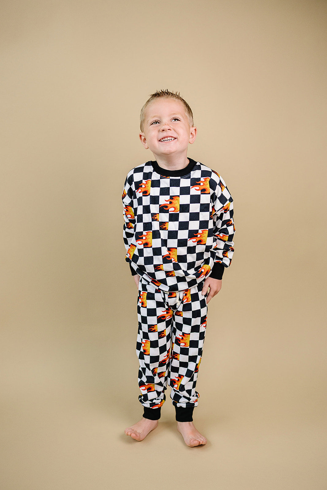 LPK Jogger Set - Checker Blaze