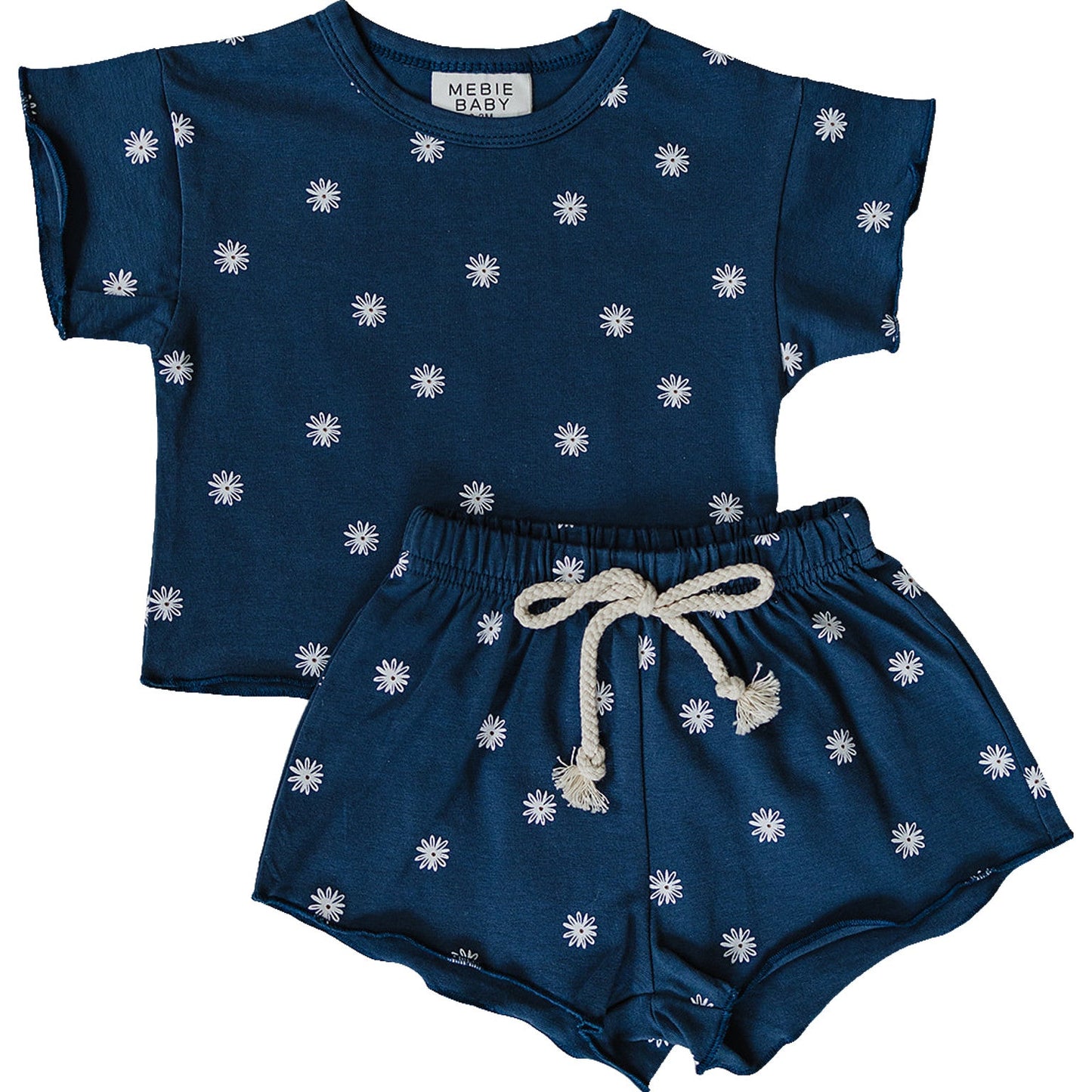 Mebie Baby Daisy Short Set