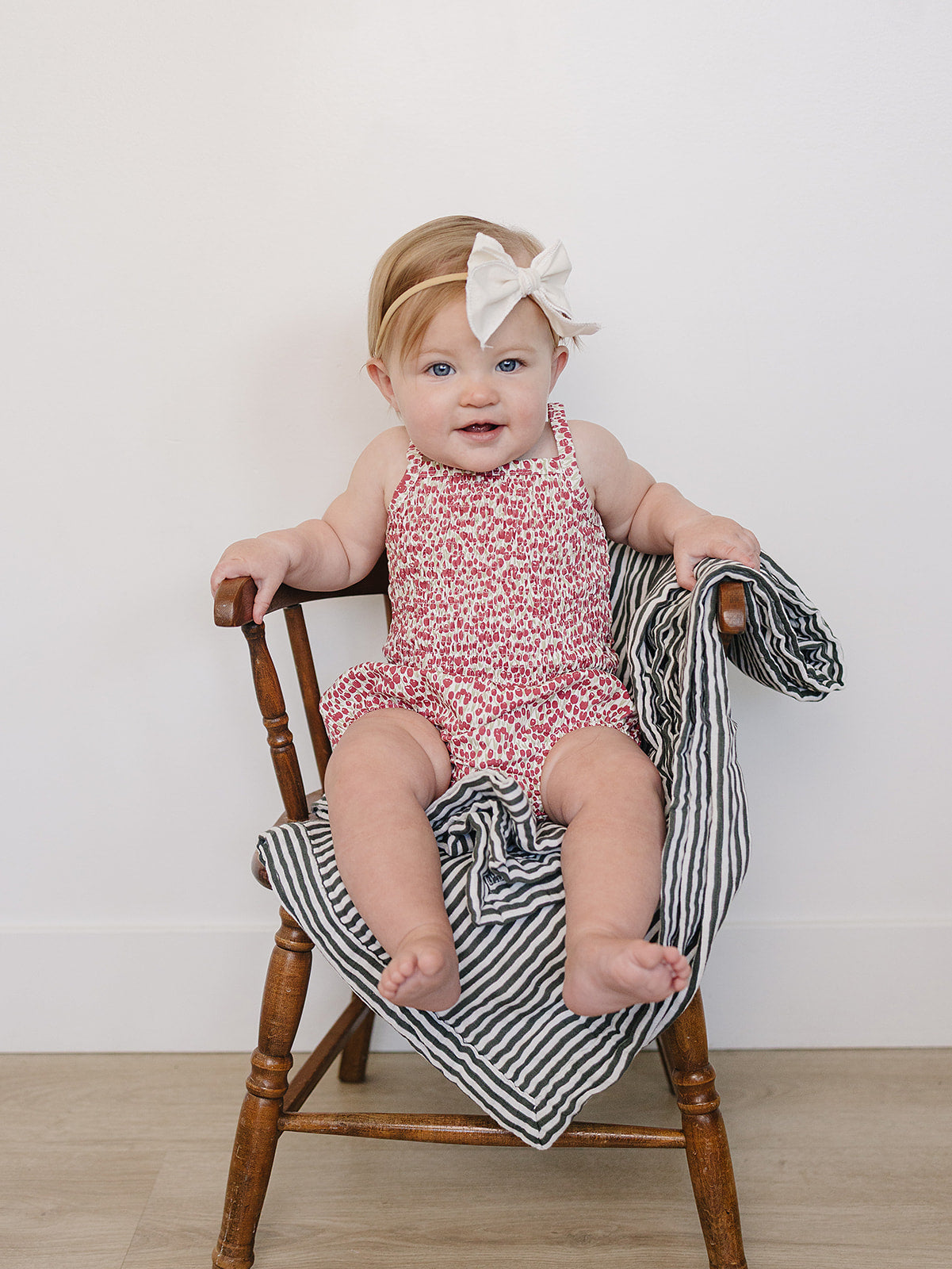 Mebie Baby Tulip Ruched Bloomer Set