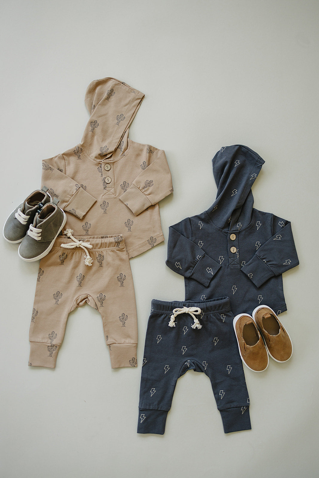 Mebie Baby Cactus Hooded Set