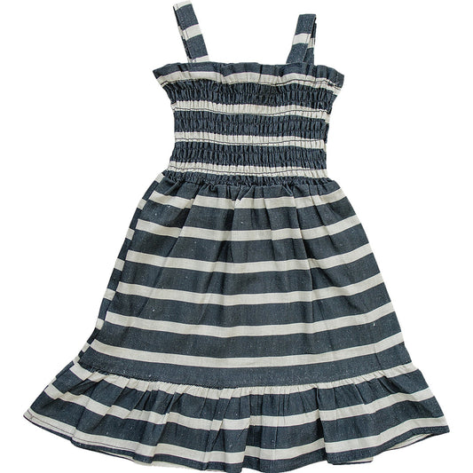 Mebie Baby Stripe Linen Dress