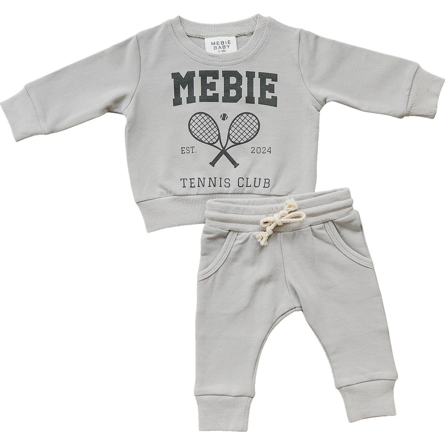 Mebie Baby Tennis Club French Terry Set