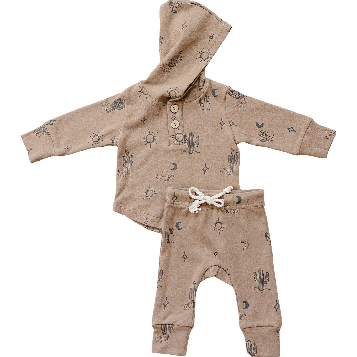 Mebie Baby Hooded Set - Western