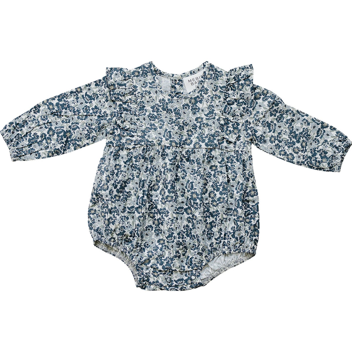 Mebie Baby Long Sleeve Romper - Liberty Floral