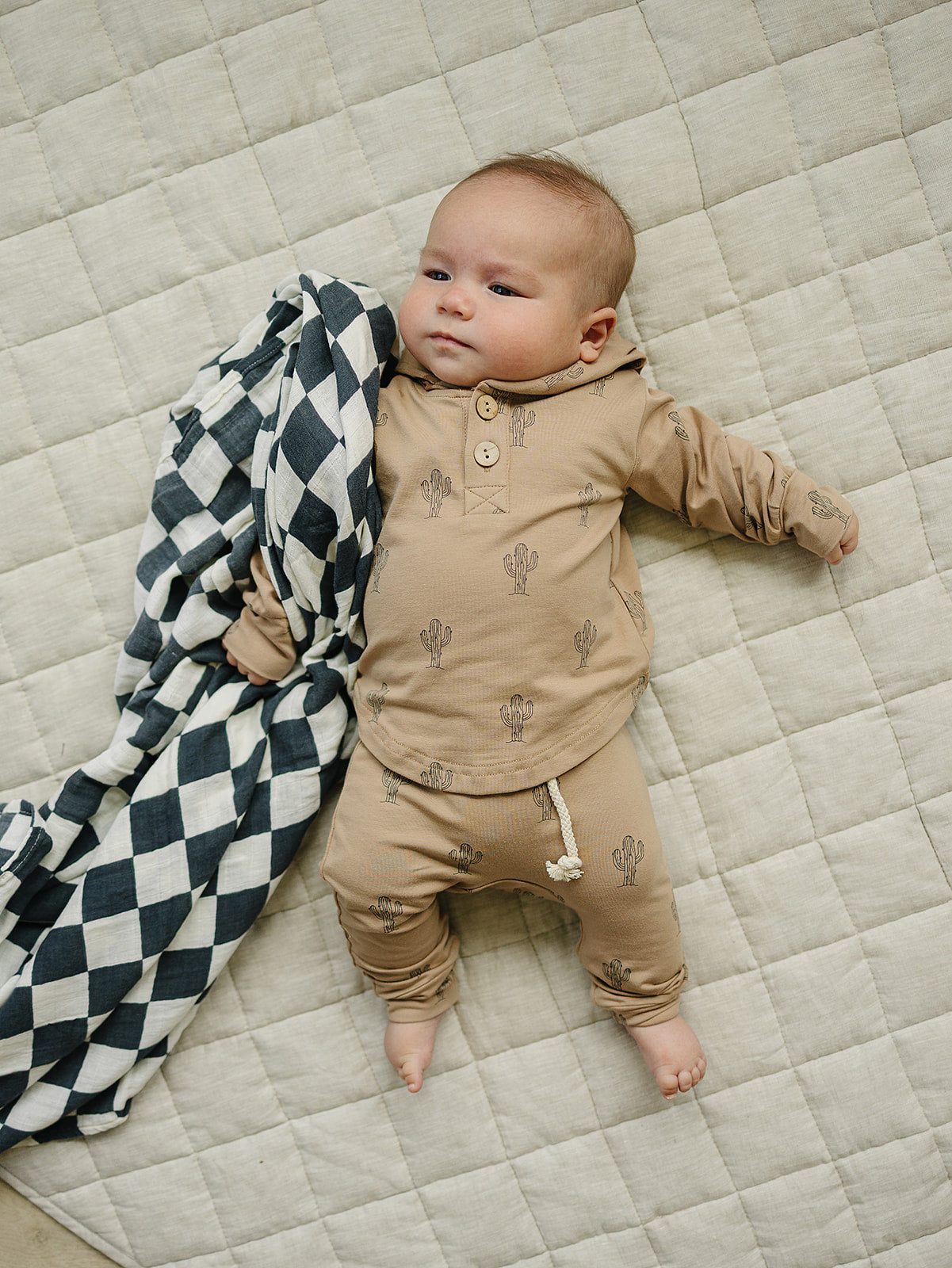 Mebie Baby Cactus Hooded Set