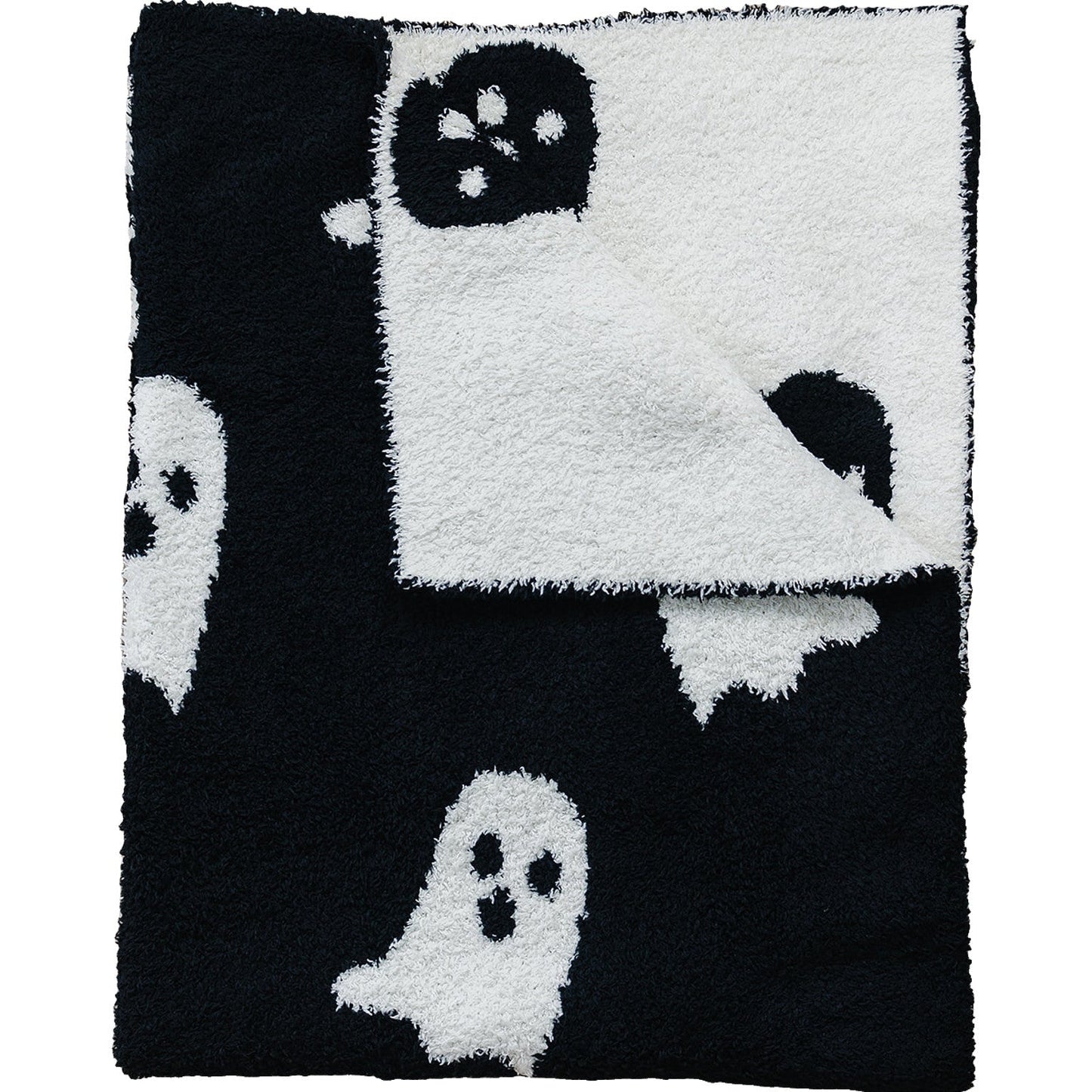 Mebie Baby Plush Blanket - Ghosts