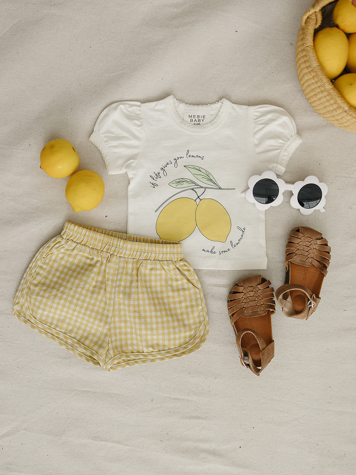 Mebie Baby  Lemon Tee