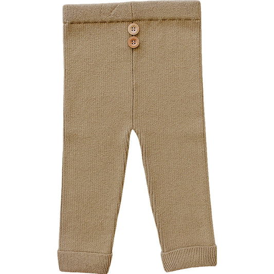 Mebie Baby Toffee Knit Leggings