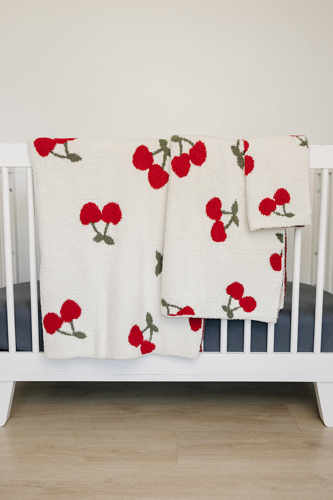 Mebie Baby Cherry Plush Blanket