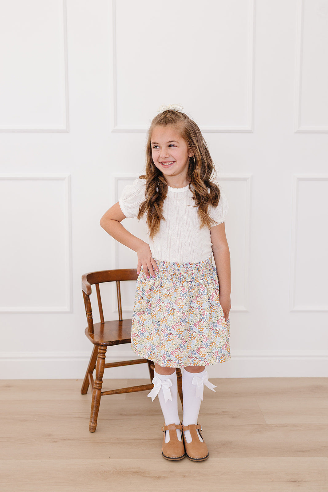Mebie Baby Summer Meadow Skirt
