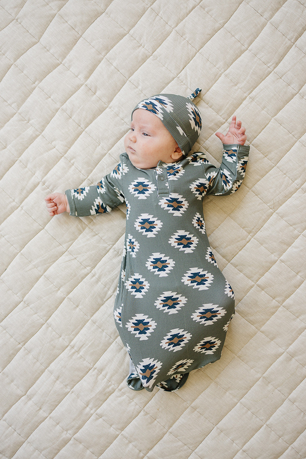 Mebie Baby Bamboo Knot  - Southwest Aztec
