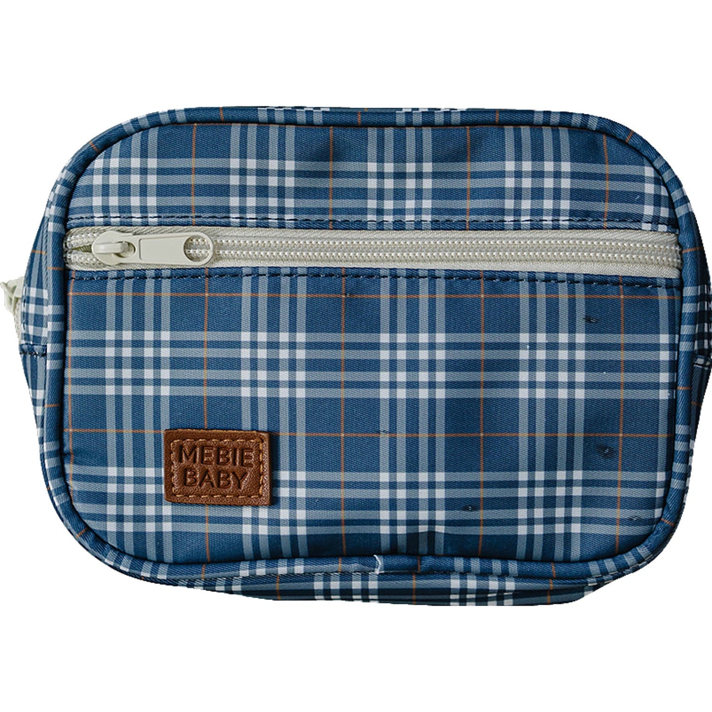 Mebie Baby Mini Fanny Pack - Navy Plaid