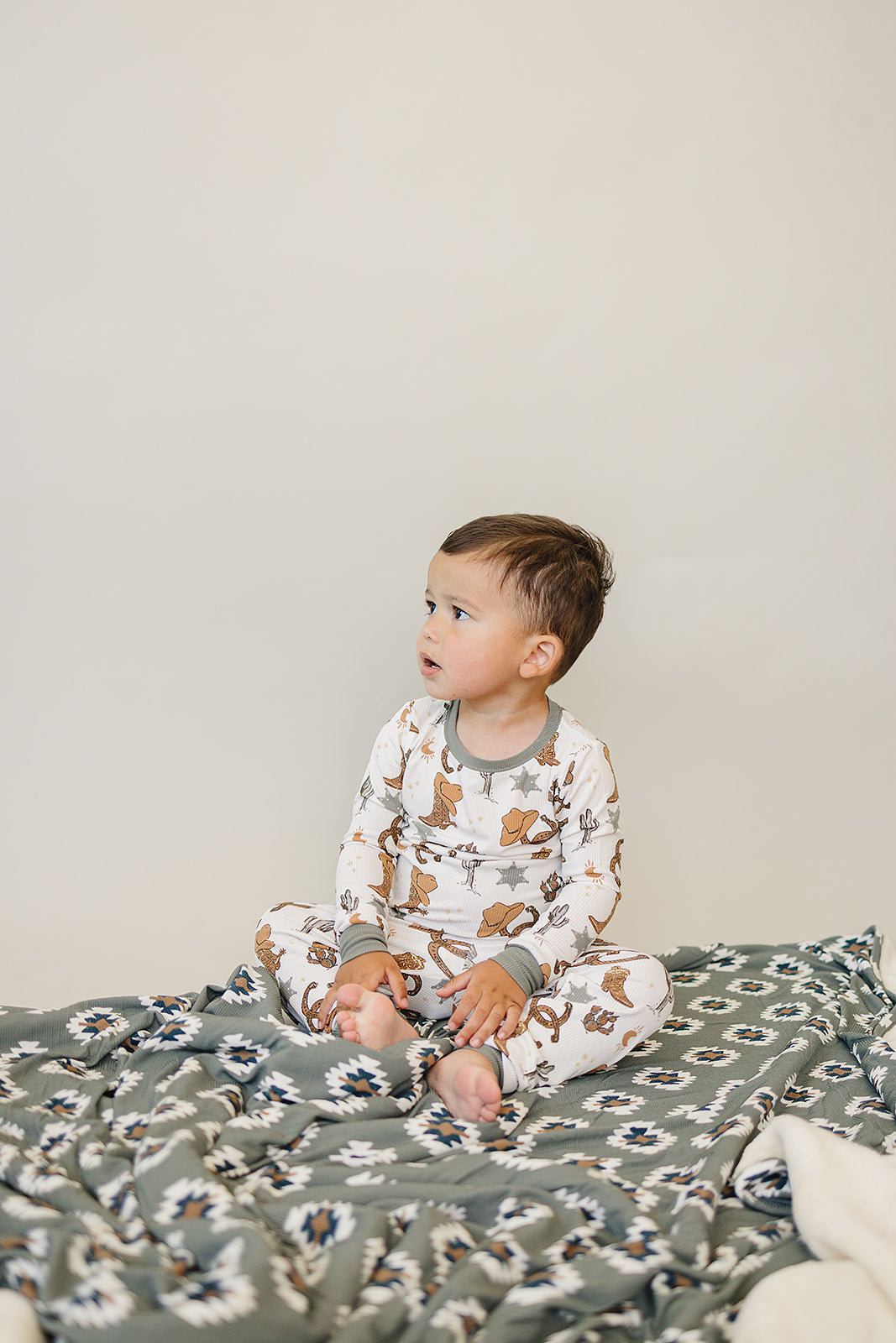 Mebie Baby Bamboo Fleece Quilt - Southwest Aztec