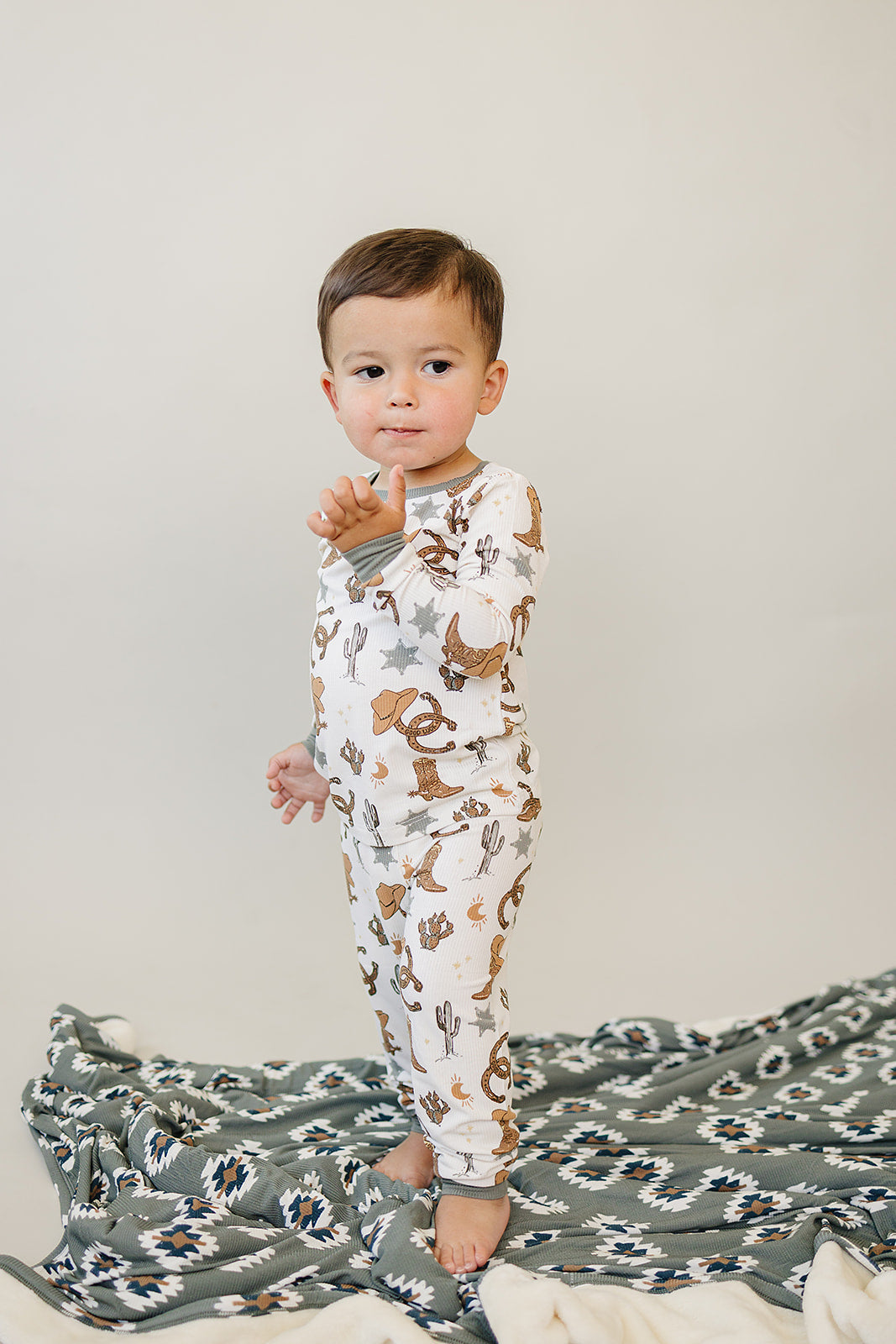 Mebie Baby Bamboo Fleece Quilt - Southwest Aztec