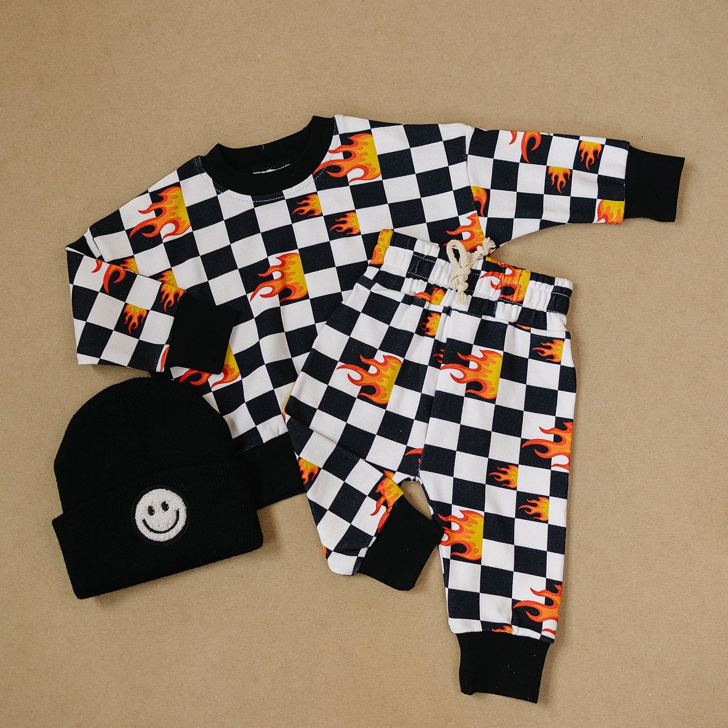 LPK Jogger Set - Checker Blaze