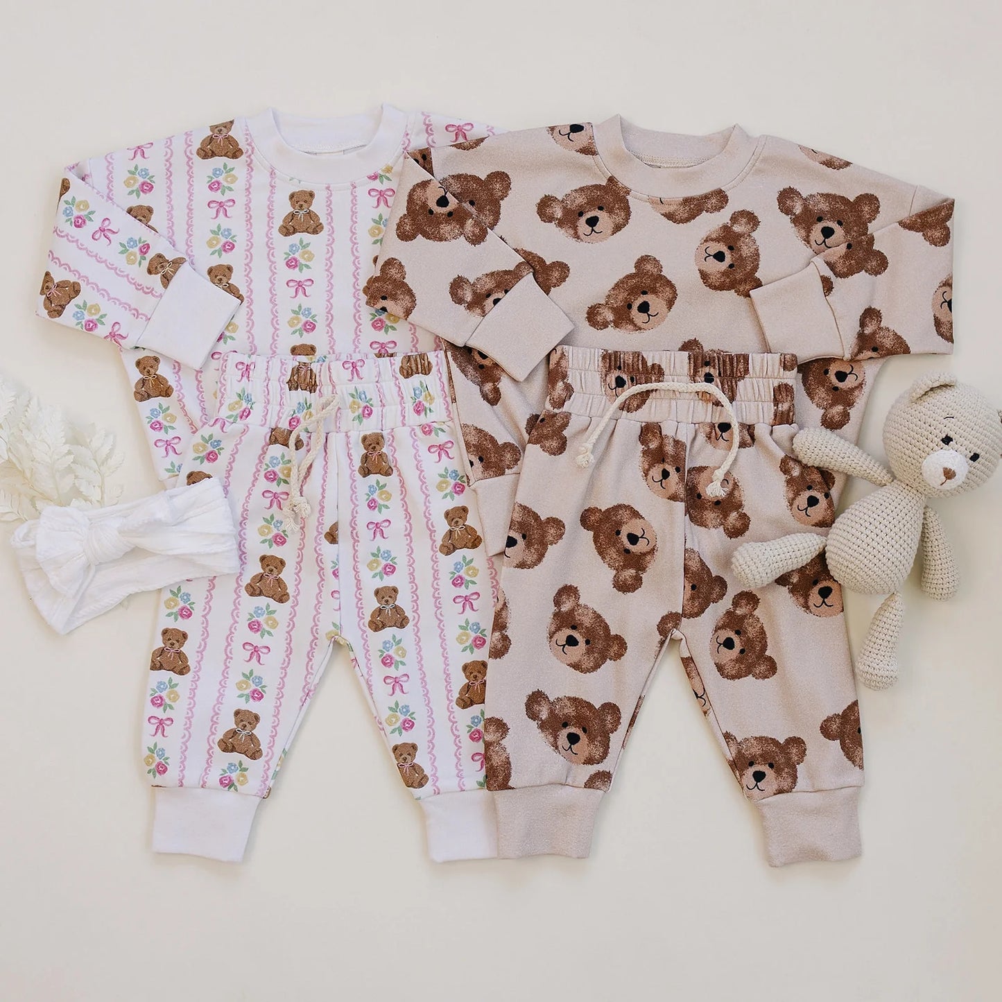 LPK Jogger Set  - Sweet Bear
