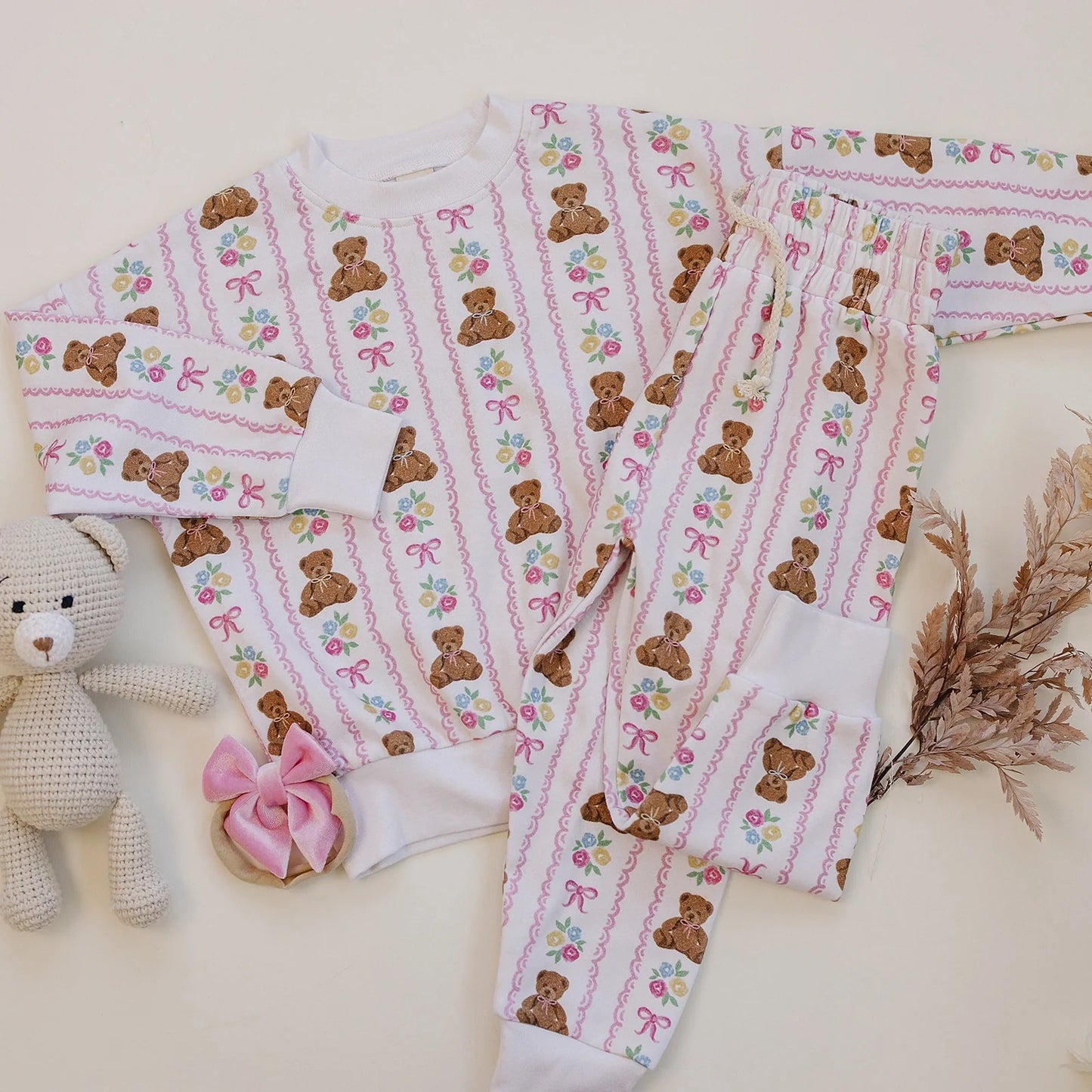 LPK Jogger Set  - Sweet Bear
