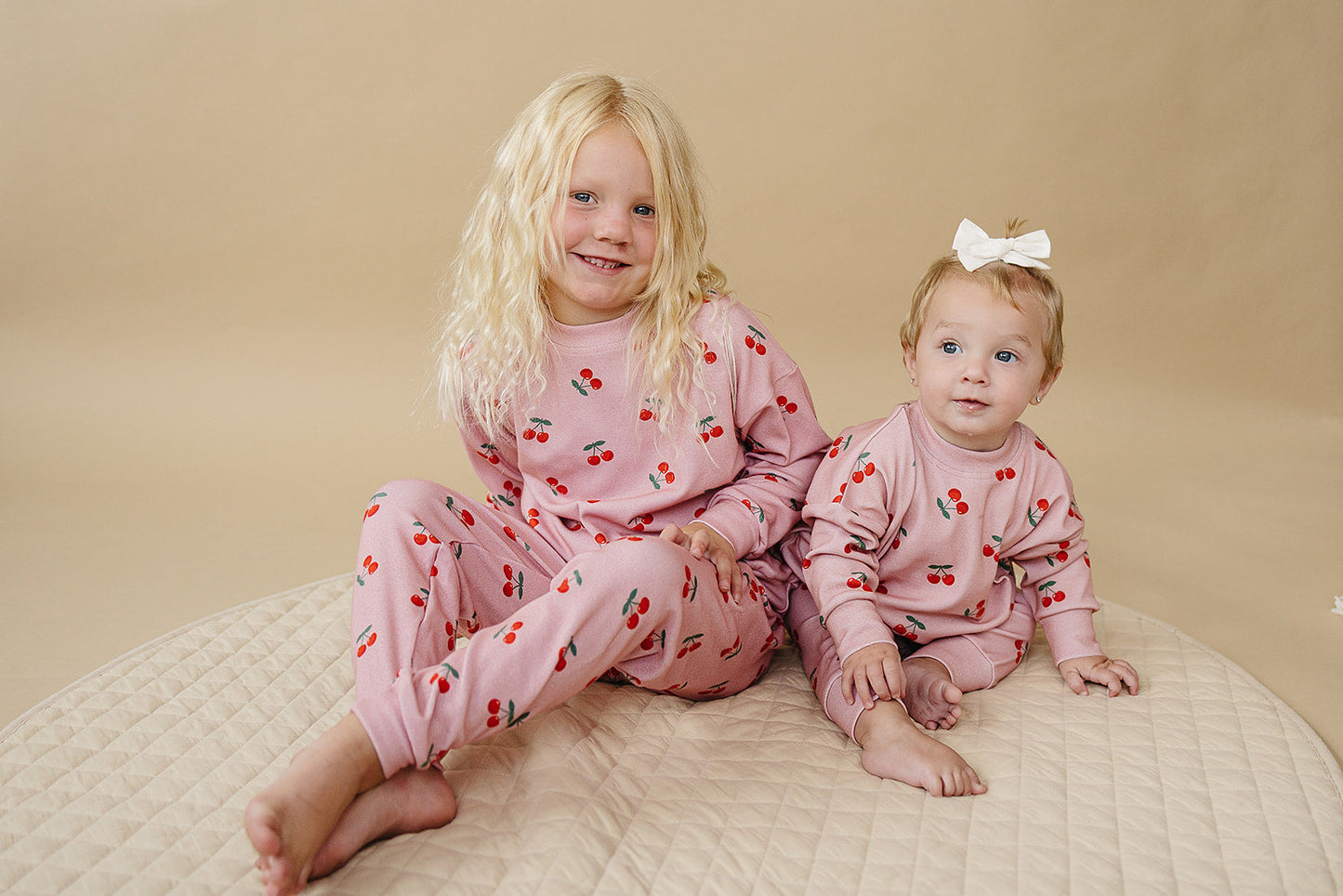 LPK Jogger Set - Blush & Cherry