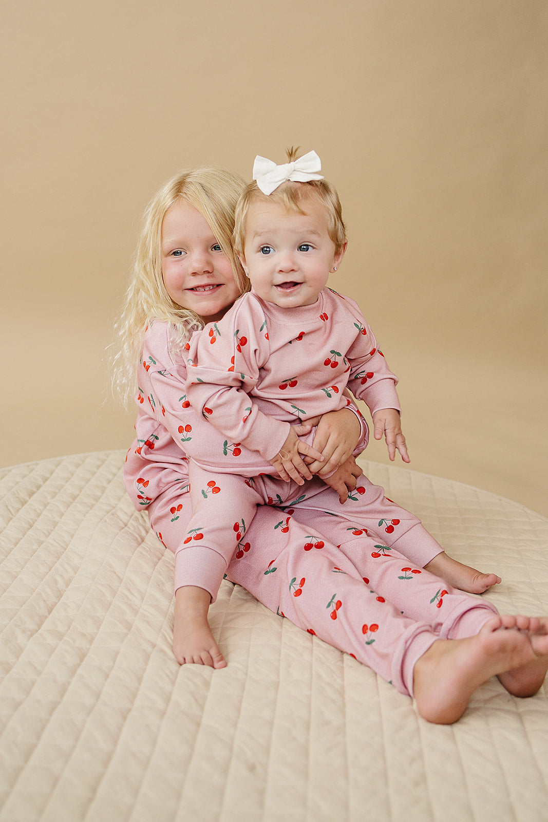 LPK Jogger Set - Blush & Cherry