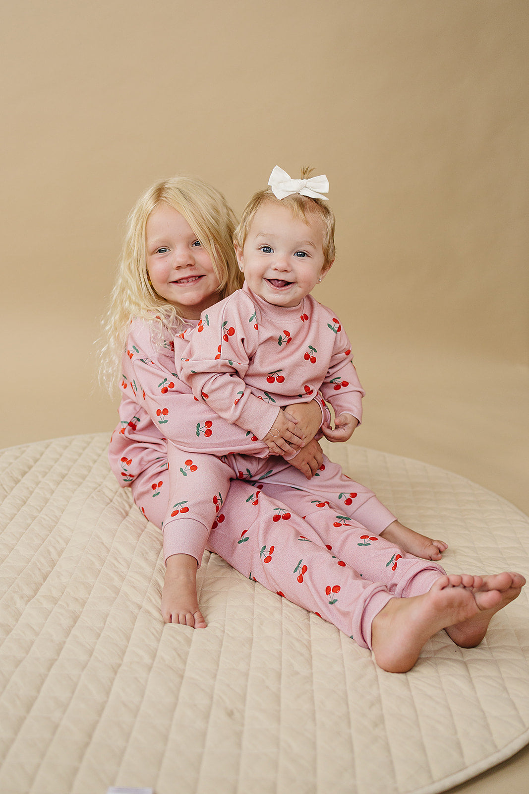 LPK Jogger Set - Blush & Cherry