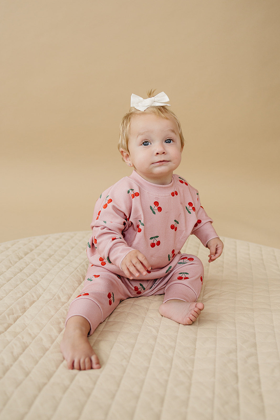 LPK Jogger Set - Blush & Cherry