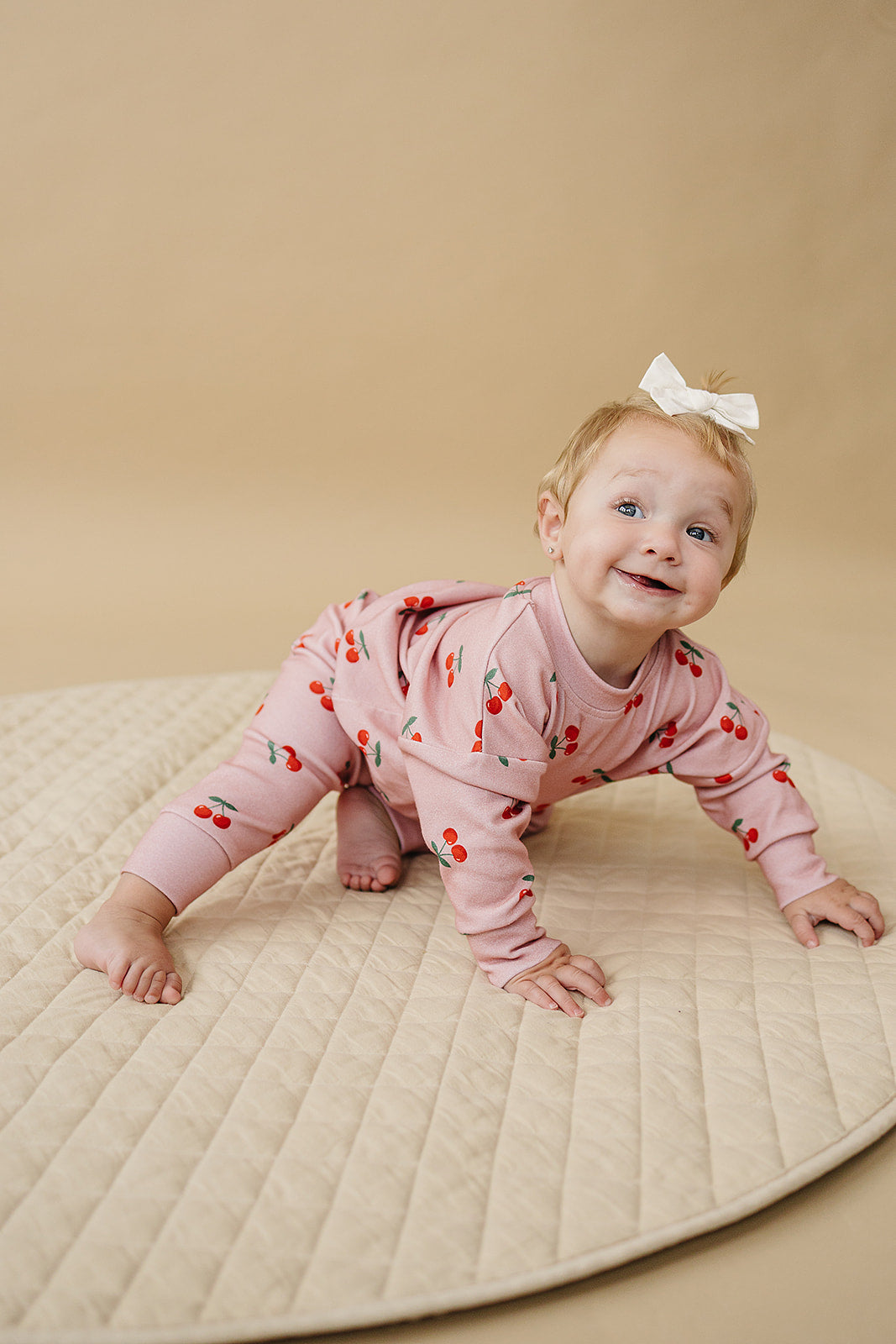 LPK Jogger Set - Blush & Cherry