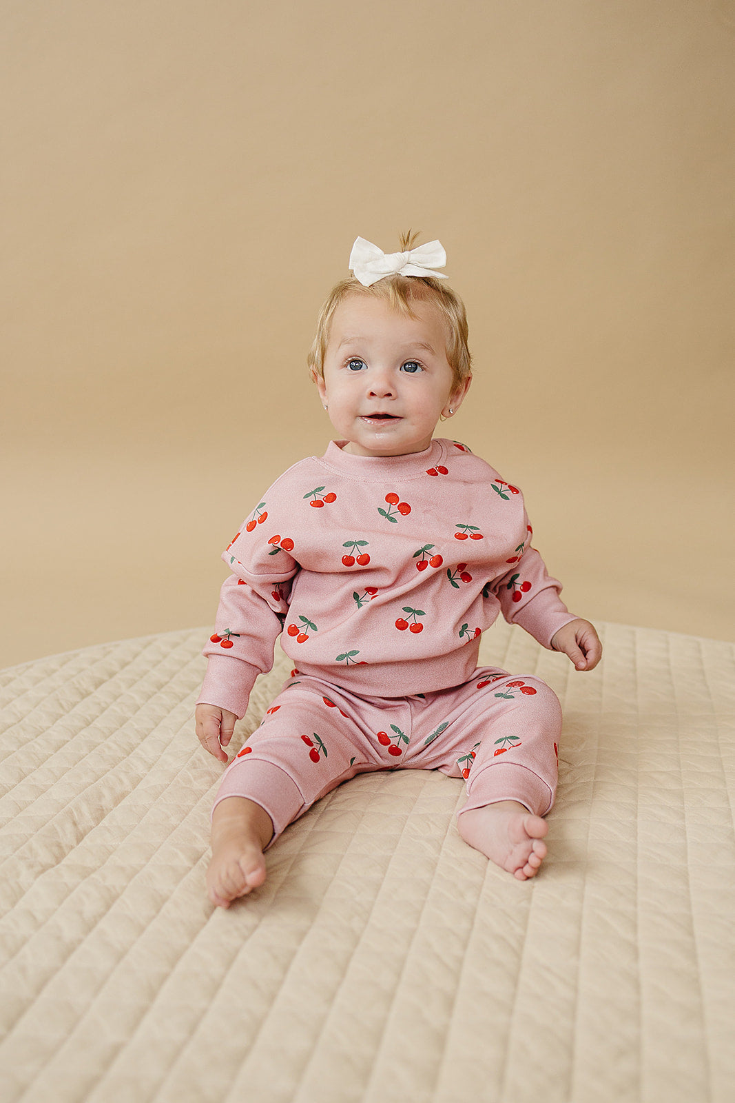 LPK Jogger Set - Blush & Cherry