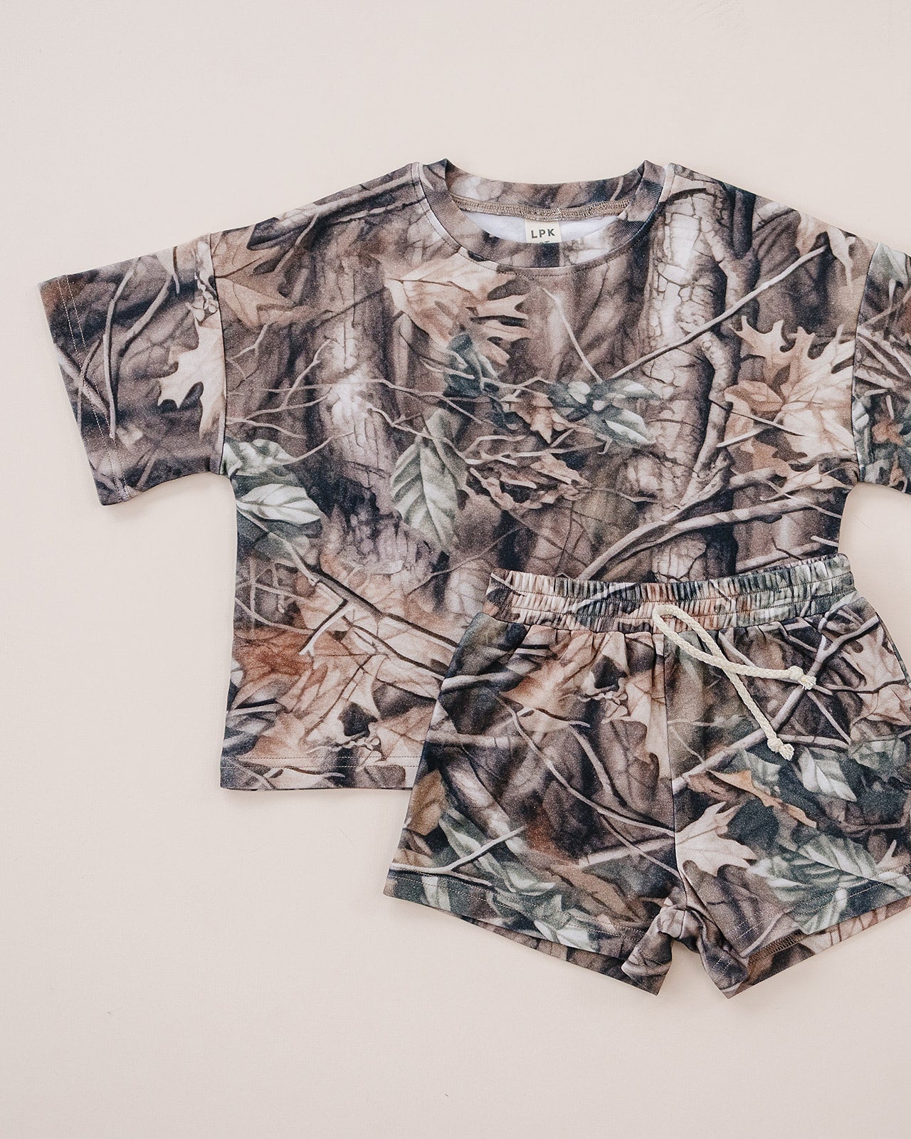 LPK Shorts Set - Brown Camo