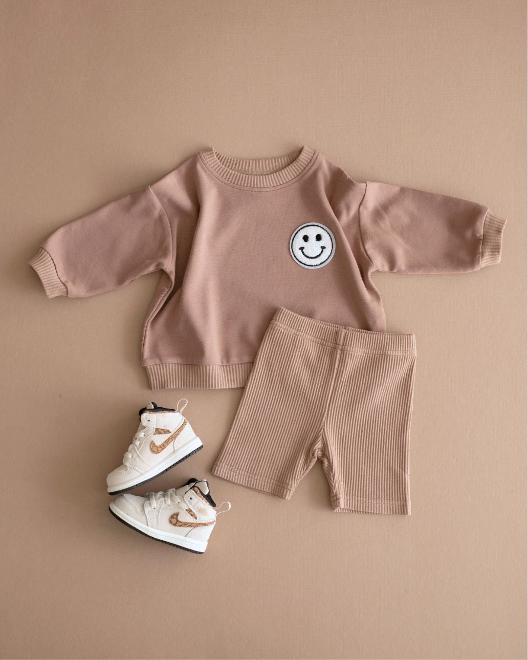 LPK Biker Shorts Set - Mocha