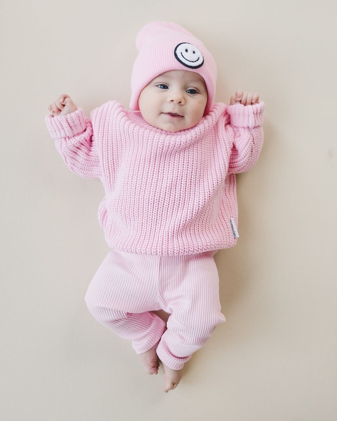 LPK Smiley Beanie - Pink